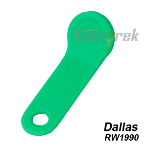 Bezkontaktní čip 102 - zelená - Dallas - RW1990
